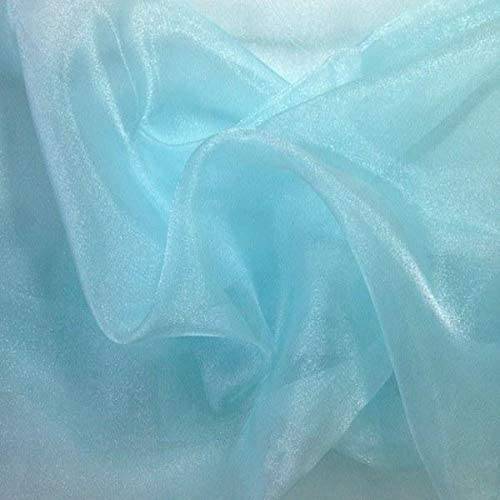 Champagne Sparkle Organza, Sheer Fabric. Fabric by the Yard, 44 Inches Wide