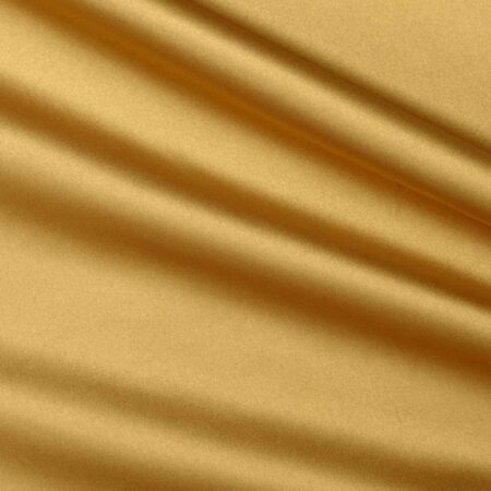 Gold Stretch Charmeuse Fabric 60" Inch Wide- for Weddings, Decor, Gowns, Sheets, Costumes, Dresses