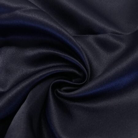 Navy Matte Satin (Peau de Soie) Duchess satin Fabric  Bridesmaid Dress 58/60" Wide Sold BTY Many Colors