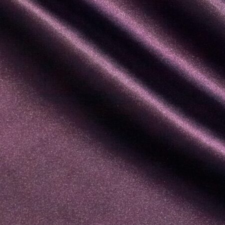 Plum Stretch Charmeuse Fabric 60" Inch Wide- for Weddings, Decor, Gowns, Sheets, Costumes, Dresses