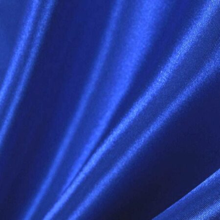 Royal Blue Satin- Charmeuse Fabric 60″ Inch Wide- for Weddings, Decor, Gowns, Sheets, Costumes, Dresses
