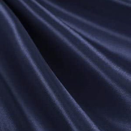 Navy Satin- Charmeuse Fabric 60″ Inch Wide- for Weddings, Decor, Gowns, Sheets, Costumes, Dresses