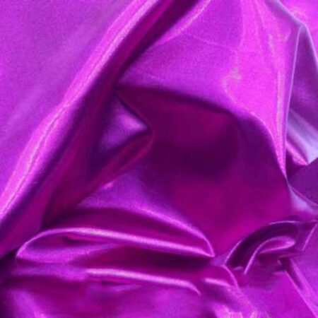 Purple Nylon Metallic Tissue Lame Fabric