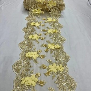 3D Lace Trim – 13 Inch (VT-33)