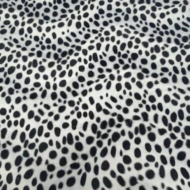 Dalmatian Velboa Dog Print