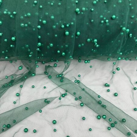 Pearl Tulle Fabric by the Yard