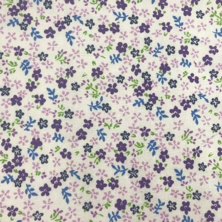 Mini Daisy Floral Poly Cotton