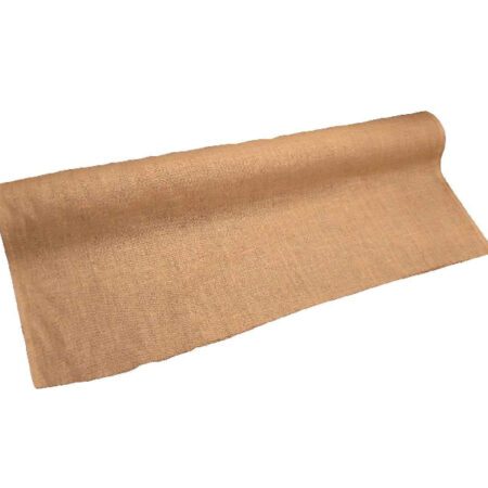 60" Wide Hessian Jute Burlap Fabric by Fabric Collections Inc – Natural Color – Premium Quality for Wedding Decor, Crafts and Gardening