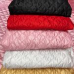 Soft and Durable Quilted Fabric – Polyester Filled for Jackets, Vests, Quilted Padding & Warm Blankets