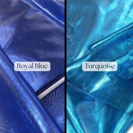 Metallic Tissue Lame Fabric by the Yard | 60" Wide | Costumes, Decor, Hair Bows, Chair Ties, Pageant Wear, Skirts