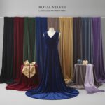 Premium Velvet Fabric by the Yard – Luxurious, Soft, and Durable Royal Velvet for Upholstery, Fashion, Drapery, Wedding Décor & More!