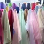 Organza Sheer Fabric | Sold by the Yard for Veils, Dresses, Party Décor, Costumes & DIY Sewing