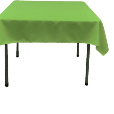 Diamond Pattern Square Tablecloth - 36 x 36 Inches, 100% Polyester